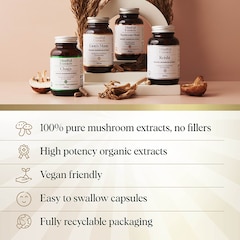 Image 3 for Organic Lion’s Mane Mushroom Extract 60 Vegan Capsules