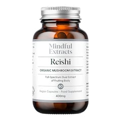 Image 1 for Organic Reishi Mushroom 60 Vegan Capsules