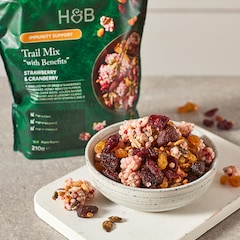 Image 3 for Immunity Support Trail Mix "With Benefits" Strawberry & Cranberry 210g